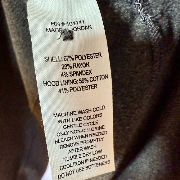 Alpine Design Slightly Cropped Fleece Hoodie Size Medium Fall / Sweater Weather - Picture 7 of 9